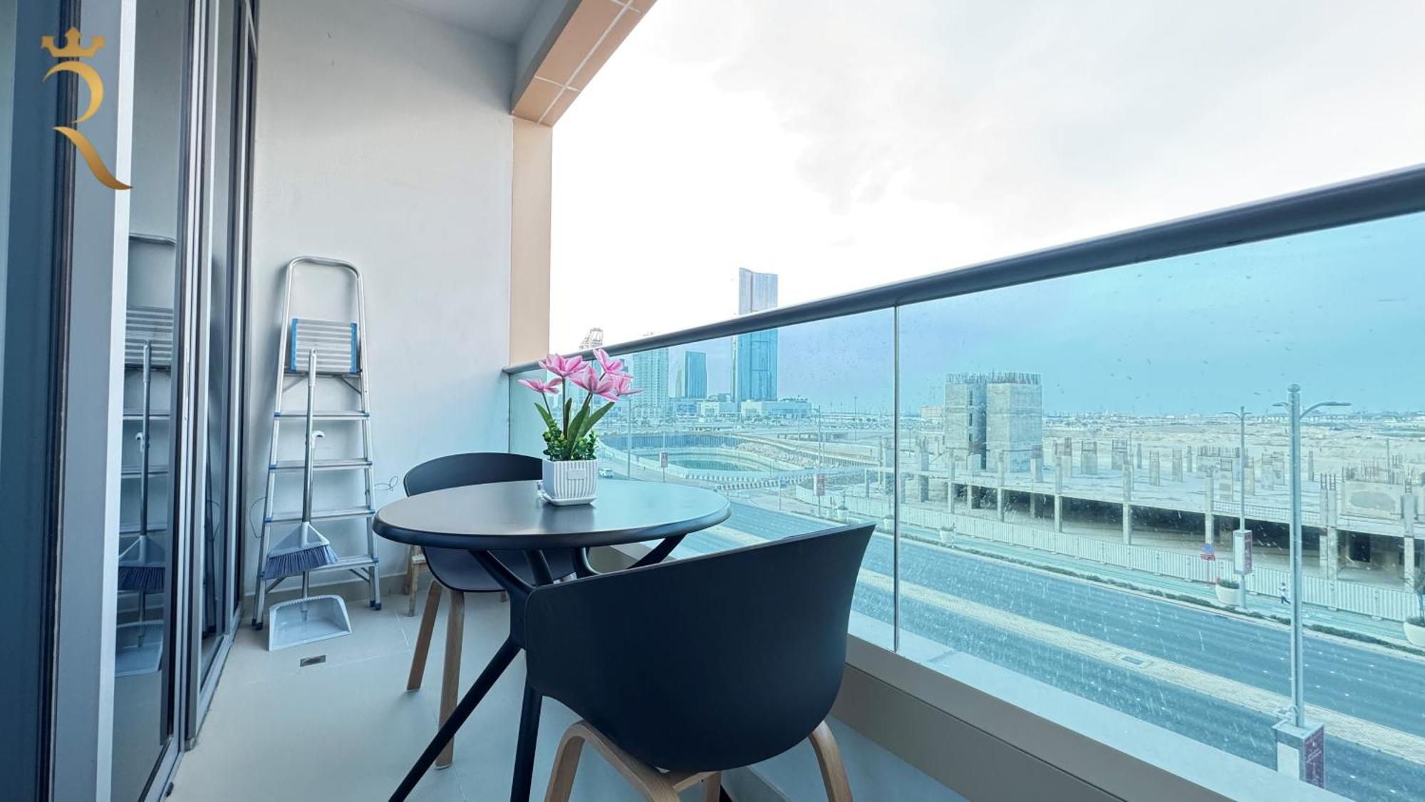 Studio Solace Your Julphars Hidden Gem In Al Reem Apartment Abu Dhabi Exterior photo